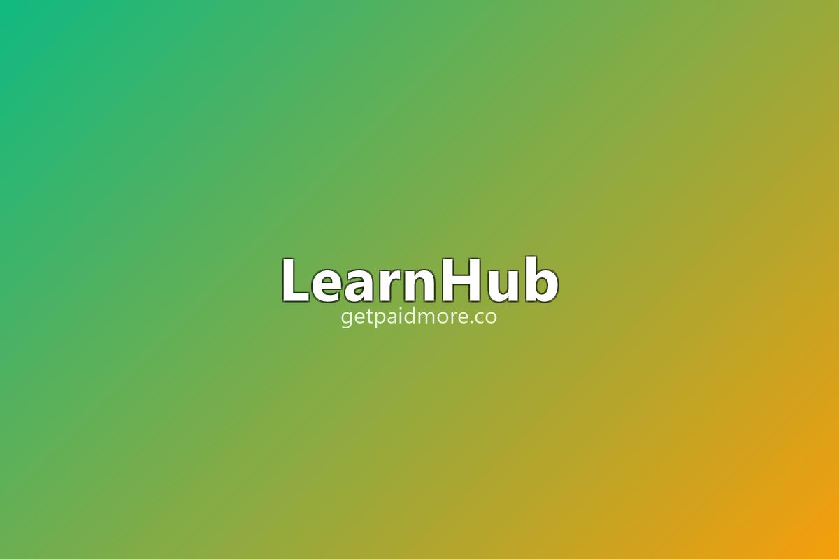 LearnHub community platform preview